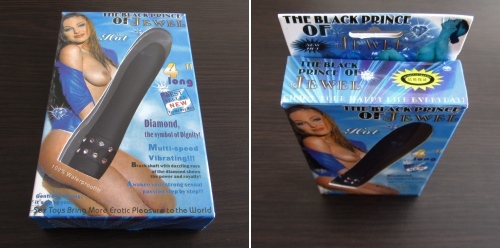 Mini Vibrator Diamant, Verpackung