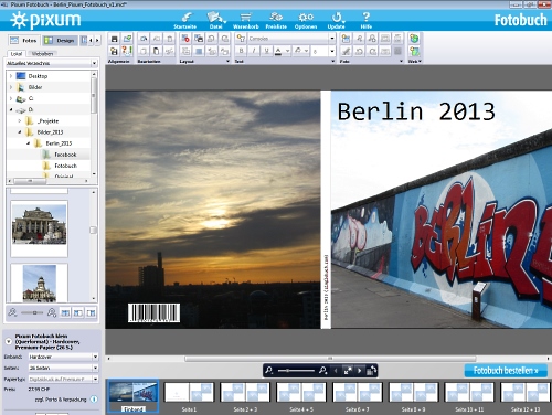 Pixum Fotobuch Berlin 2013