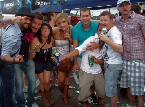 Streetparade / Besoffene & dumme Leute